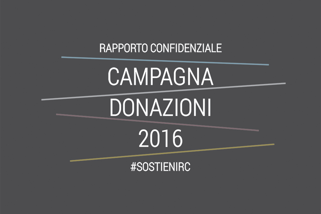 Campagna donazioni 2016
